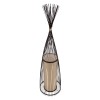 GloboStar® AZORES 01756 Boho Επιδαπέδιο Φωτιστικό Μονόφωτο 1 x E27 IP20 Καφέ & Μπεζ Ξύλο - Μ40 x Π40 x Υ150cm GloboStar® AZORES 01756 Boho Επιδαπέδιο Φωτιστικό Μονόφωτο 1 x E27 IP20 Καφέ & Μπεζ Ξύλο - Μ40 x Π40 x Υ150cm
