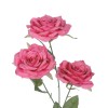 GloboStar® Artificial Garden HOT PINK ROSE BRANCH 21135 Τεχνητό Διακοσμητικό Κλαδί Τριαντάφυλλο Έντονο Ροζ Y66cm GloboStar® Artificial Garden HOT PINK ROSE BRANCH 21135 Τεχνητό Διακοσμητικό Κλαδί Τριαντάφυλλο Έντονο Ροζ Y66cm