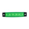 GloboStar® 79902 Πλευρικά Φώτα Όγκου Φορτηγών LED 6xSMD2835 DC 10-30V 1.5W 100lm IP66 Πράσινο - Μ9.5 x W2 x H1.1cm GloboStar® 79902 Πλευρικά Φώτα Όγκου Φορτηγών LED 6xSMD2835 DC 10-30V 1.5W 100lm IP66 Πράσινο - Μ9.5 x W2 x H1.1cm