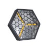 GloboStar® 51201 HALO HEXA Επαγγελματικό Φωτιστικό Ειδικών Εφέ DIGITAL MATRIX PIXEL & Blinder - 3 x 80W LED COB Chips Ultra Gold Warm White 2200K & 30 x 0.5W LED SMD5050 Chips RGB - AC 220V-240V DMX512 Display on Body - Μαύρο - Μ38 x Π38 x Υ22cm - 2 Χρόνι GloboStar® 51201 HALO HEXA Επαγγελματικό Φωτιστικό Ειδικών Εφέ DIGITAL MATRIX PIXEL & Blinder - 3 x 80W LED COB Chips Ultra Gold Warm White 2200K & 30 x 0.5W LED SMD5050 Chips RGB - AC 220V-240V DMX512 Display on Body - Μαύρο - Μ38 x Π38 x Υ22cm - 2 Χρόνι