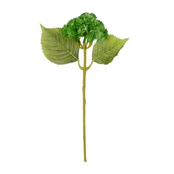 GloboStar® Artificial Garden OLIVE GREEN SEDUM BRANCH 21340 Τεχνητό Διακοσμητικό Κλαδί Πράσινο Σέδο Y38cm