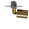 GloboStar® SARA 999-0061 Χωνευτό Φωτιστικό Οροφής Σποτ Μονόφωτο 1 x E27 IP20 Χρυσό Μέταλλο - Μ8,5 x Π8,5 x Υ11cm GloboStar® SARA 999-0061 Χωνευτό Φωτιστικό Οροφής Σποτ Μονόφωτο 1 x E27 IP20 Χρυσό Μέταλλο - Μ8,5 x Π8,5 x Υ11cm