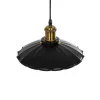 GLOBOSTAR® MARGI 999-0229 Vintage Κρεμαστό Φωτιστικό Οροφής με Ντουί 1 x E27 AC 220-240V IP20 - Μαύρο & Χρυσό - Μ26 x Π26 x Υ14cm GLOBOSTAR® MARGI 999-0229 Vintage Κρεμαστό Φωτιστικό Οροφής με Ντουί 1 x E27 AC 220-240V IP20 - Μαύρο & Χρυσό - Μ26 x Π26 x Υ14cm