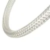 kelvo® GLOW 61657 Μοντέρνο Κρεμαστό Φωτιστικό Οροφής LED 30W 3000lm 360° AC 220-240V IP20 Ρυθμιζόμενο Λευκό CCT με Χειριστήριο από 2700K έως 6000K Dimmable - Lumileds SMD Chip - Χρυσό Πλατίνα & Λευκό Νήμα - Μ40 x Π40 x Υ35cm - 3 Χρόνια Εγγύηση