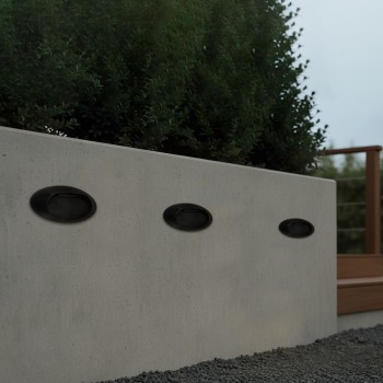 kelvo STEPART KLV-101-0098 Φωτιστικό Σκαλοπατιού / Διαδρόμου LED 3W 375lm 45° AC 220-240V Αδιάβροχο IP65 Θερμό Λευκό 2700K - Lumileds SMD Chip & TÜV SÜD Driver - Μαύρο Ματ - Μ26 x Π5.5 x Υ13cm - 5 Χρόνια Εγγύηση