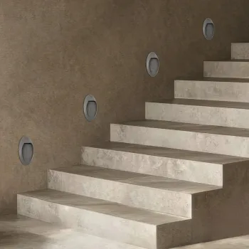 kelvo STEPART KLV-101-0102 Φωτιστικό Σκαλοπατιού / Διαδρόμου LED 3W 375lm 45° AC 220-240V Αδιάβροχο IP65 Θερμό Λευκό 2700K - Lumileds SMD Chip & TÜV SÜD Driver - Γκρι Ανθρακί Ματ - Μ13 x Π5.5 x Υ26cm - 5 Χρόνια Εγγύηση