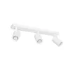 kelvo® SPOTA KLV-101-0139 Μοντέρνο Κινούμενο Φωτιστικό Σποτ Οροφής με Ντουί 3 x GU10 90° AC 220-240V IP20 - Λευκό Ματ - Μ48 x Π6.2 x Υ14cm kelvo® SPOTA KLV-101-0139 Μοντέρνο Κινούμενο Φωτιστικό Σποτ Οροφής με Ντουί 3 x GU10 90° AC 220-240V IP20 - Λευκό Ματ - Μ48 x Π6.2 x Υ14cm