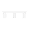 kelvo® SPOTA KLV-101-0139 Μοντέρνο Κινούμενο Φωτιστικό Σποτ Οροφής με Ντουί 3 x GU10 90° AC 220-240V IP20 - Λευκό Ματ - Μ48 x Π6.2 x Υ14cm kelvo® SPOTA KLV-101-0139 Μοντέρνο Κινούμενο Φωτιστικό Σποτ Οροφής με Ντουί 3 x GU10 90° AC 220-240V IP20 - Λευκό Ματ - Μ48 x Π6.2 x Υ14cm