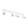 kelvo® SPOTA KLV-101-0141 Μοντέρνο Κινούμενο Φωτιστικό Σποτ Οροφής με Ντουί 4 x GU10 90° AC 220-240V IP20 - Λευκό Ματ - Μ64 x Π6 x Υ14cm kelvo® SPOTA KLV-101-0141 Μοντέρνο Κινούμενο Φωτιστικό Σποτ Οροφής με Ντουί 4 x GU10 90° AC 220-240V IP20 - Λευκό Ματ - Μ64 x Π6 x Υ14cm