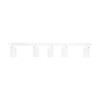kelvo® SPOTA KLV-101-0143 Μοντέρνο Κινούμενο Φωτιστικό Σποτ Οροφής με Ντουί 5 x GU10 90° AC 220-240V IP20 - Λευκό Ματ - Μ79.5 x Π6.3 x Υ14cm kelvo® SPOTA KLV-101-0143 Μοντέρνο Κινούμενο Φωτιστικό Σποτ Οροφής με Ντουί 5 x GU10 90° AC 220-240V IP20 - Λευκό Ματ - Μ79.5 x Π6.3 x Υ14cm
