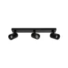 kelvo® SPOTA KLV-101-0138 Μοντέρνο Κινούμενο Φωτιστικό Σποτ Οροφής με Ντουί 3 x GU10 90° AC 220-240V IP20 - Μαύρο Ματ - Μ48 x Π6.2 x Υ14cm kelvo® SPOTA KLV-101-0138 Μοντέρνο Κινούμενο Φωτιστικό Σποτ Οροφής με Ντουί 3 x GU10 90° AC 220-240V IP20 - Μαύρο Ματ - Μ48 x Π6.2 x Υ14cm