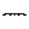 kelvo® SPOTA KLV-101-0142 Μοντέρνο Κινούμενο Φωτιστικό Σποτ Οροφής με Ντουί 5 x GU10 90° AC 220-240V IP20 - Μαύρο Ματ - Μ79.5 x Π6.3 x Υ14cm kelvo® SPOTA KLV-101-0142 Μοντέρνο Κινούμενο Φωτιστικό Σποτ Οροφής με Ντουί 5 x GU10 90° AC 220-240V IP20 - Μαύρο Ματ - Μ79.5 x Π6.3 x Υ14cm