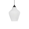 GLOBOSTAR® SKLO 206-0023 Μοντέρνο Κρεμαστό Φωτιστικό Οροφής με Ντουί 1 x E27 AC 220-240V IP20 - Λευκό - Μ22 x Π22 x Υ31cm GLOBOSTAR® SKLO 206-0023 Μοντέρνο Κρεμαστό Φωτιστικό Οροφής με Ντουί 1 x E27 AC 220-240V IP20 - Λευκό - Μ22 x Π22 x Υ31cm