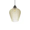 GLOBOSTAR® SKLO 206-0025 Μοντέρνο Κρεμαστό Φωτιστικό Οροφής με Ντουί 1 x E27 AC 220-240V IP20 - Mελί - Μ22 x Π22 x Υ31cm GLOBOSTAR® SKLO 206-0025 Μοντέρνο Κρεμαστό Φωτιστικό Οροφής με Ντουί 1 x E27 AC 220-240V IP20 - Mελί - Μ22 x Π22 x Υ31cm