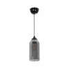 GLOBOSTAR® TUBE 206-0030 Μοντέρνο Κρεμαστό Φωτιστικό Οροφής με Ντουί 1 x E27 AC 220-240V IP20 - Μαύρο Φιμέ - Μ10 x Π10 x Υ24cm GLOBOSTAR® TUBE 206-0030 Μοντέρνο Κρεμαστό Φωτιστικό Οροφής με Ντουί 1 x E27 AC 220-240V IP20 - Μαύρο Φιμέ - Μ10 x Π10 x Υ24cm