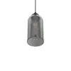 GLOBOSTAR® TUBE 206-0030 Μοντέρνο Κρεμαστό Φωτιστικό Οροφής με Ντουί 1 x E27 AC 220-240V IP20 - Μαύρο Φιμέ - Μ10 x Π10 x Υ24cm GLOBOSTAR® TUBE 206-0030 Μοντέρνο Κρεμαστό Φωτιστικό Οροφής με Ντουί 1 x E27 AC 220-240V IP20 - Μαύρο Φιμέ - Μ10 x Π10 x Υ24cm