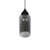 GLOBOSTAR® TUBE 206-0030 Μοντέρνο Κρεμαστό Φωτιστικό Οροφής με Ντουί 1 x E27 AC 220-240V IP20 - Μαύρο Φιμέ - Μ10 x Π10 x Υ24cm GLOBOSTAR® TUBE 206-0030 Μοντέρνο Κρεμαστό Φωτιστικό Οροφής με Ντουί 1 x E27 AC 220-240V IP20 - Μαύρο Φιμέ - Μ10 x Π10 x Υ24cm