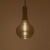 GLOBOSTAR® ΤΟΝΕ 206-0034 Μοντέρνο Κρεμαστό Φωτιστικό Οροφής με Ντουί 1 x E27 AC 220-240V IP20 - Μαύρο Φιμέ - Μ20 x Π20 x Υ36cm GLOBOSTAR® ΤΟΝΕ 206-0034 Μοντέρνο Κρεμαστό Φωτιστικό Οροφής με Ντουί 1 x E27 AC 220-240V IP20 - Μαύρο Φιμέ - Μ20 x Π20 x Υ36cm