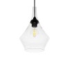 GLOBOSTAR® TORU 206-0042 Μοντέρνο Κρεμαστό Φωτιστικό Οροφής με Ντουί 1 x E27 AC 220-240V IP20 - Διάφανο - Μ20 x Π20 x Υ31cm GLOBOSTAR® TORU 206-0042 Μοντέρνο Κρεμαστό Φωτιστικό Οροφής με Ντουί 1 x E27 AC 220-240V IP20 - Διάφανο - Μ20 x Π20 x Υ31cm