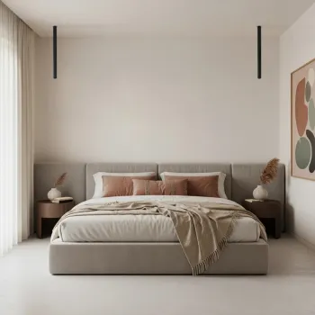 kelvo DUCT KLV-101-0053 Φωτιστικό Downlight Σποτ για Λάμπα MR16 με Ντουί GU10 AC 220-240V IP20 - Μαύρο Ματ - Μ6 x Π6 x Υ60cm