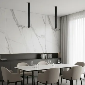 kelvo DUCT KLV-101-0054 Φωτιστικό Downlight Σποτ για Λάμπα MR16 με Ντουί GU10 AC 220-240V IP20 - Μαύρο Ματ - Μ6 x Π6 x Υ75cm