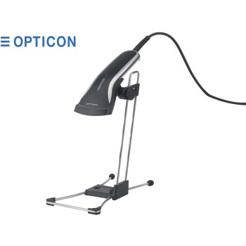 POS BARCODE SCANNER OPTICON OPR 2001Z 1D W. STAND NEW