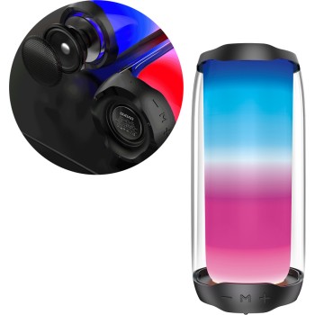 BLUETOOTH SPEAKER DUDAO Y11PRO LED BLACK NEW