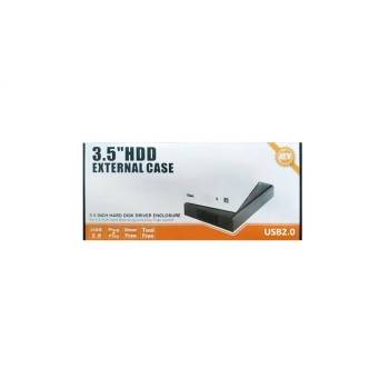 EXTERNAL ENCLOSURE CASE USB 2.0 FOR 3.5'' HDD