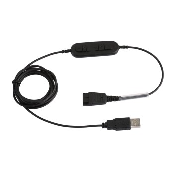SUPERVOICE SVC-QD309 HEADSET QD TP RJ9 BOTTOM CABLE
