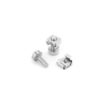 MOUNTING SCREW SET WITH NUT FOR RACK CABINET NEW 4xSETS
