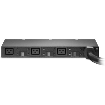 PDU 3-OUTLETS DELL, 3XC19, 220-240V, 1PH, 63A, 1U, UNMETERED