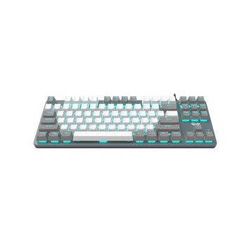 KEYBOARD AULA F3287 MECHANICAL GRAY-WHITE KEYCAPS USB US-GR NEW