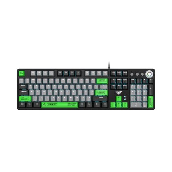 KEYBOARD AULA F2088 PRO MECHANICAL BLACK USB TYPEC US-GR NEW