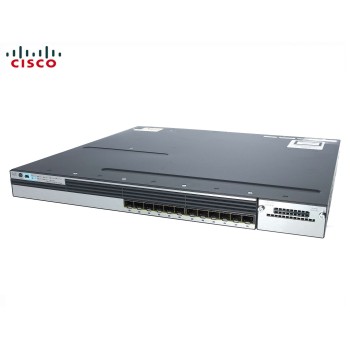REFURBISHED SWITCH ETH OPT 12P 1GB SFP CISCO CATALYST 3750X-12S-E GRADE A