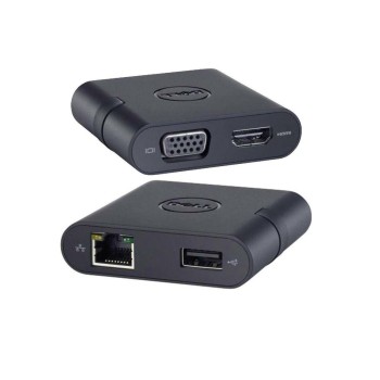 ADAPTER DELL USB-C TO HDMI/VGA/USB3/ RJ45 NEW