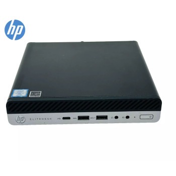 REFURBISHED PC GA  GRADE A HP 800 G4 DM 65W I7-8700T/1X8GB/M2-256GB-SSD/WIFI (No OS)