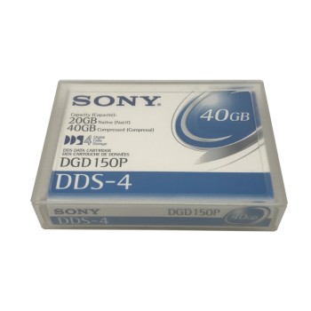 REFURBISHED DATA TAPE SONY 4MM 40GB 150M - DGD150P GRADE A