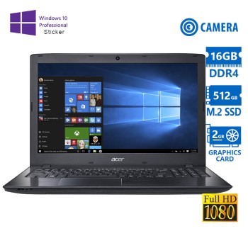 Acer (A-) TravelMate P449-G2-MG i7-7500U/14\\"FHD/16GB DDR4/512GB M.2 SSD/No ODD/Camera/Nvidia 2GB/10P