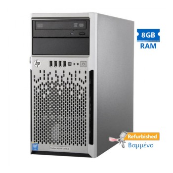 REFURBISHED HP Proliant ML310e Gen8v2 Server Tower G3240/8GB DDR3/No HDD/8SFF/2xPSU/DVD/P420i-1GB Grade A+ Refur