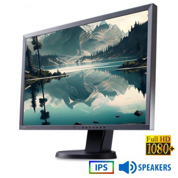 REFURBISHED Used (A-) Monitor FlexScan EV2436W IPS LED/Eizo/24\\"FHD/1920x1200/Wide/Black/w/Speakers/Grade A-/D-SU Grade A