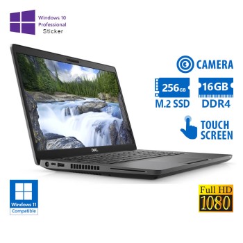 Dell (A-) Latitude 5400 i5-8365U/14\\"FHD Touchscreen/16GB DDR4/256GB M.2 SSD/No ODD/Camera/10P Grade