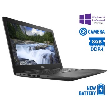 Dell (A-) Latitude 3590 i3-7020U/15.6\\"/8GB DDR4/500GB/No ODD/Camera/New Battery/10P Grade A- Refurbi