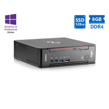 REFURBISHED Fujitsu Esprimo Q556 USFF i3-6100T/8GB DDR4/128GB SSD/No ODD/ Grade A Refurbished PC (No OS)