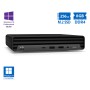 HP (A-) EliteDesk 800G6 DM i5-10500/8GB DDR4/256GB M.2 SSD/No ODD/10P Grade A- Refurbished PC HP (A-) EliteDesk 800G6 DM i5-10500/8GB DDR4/256GB M.2 SSD/No ODD/10P Grade A- Refurbished PC