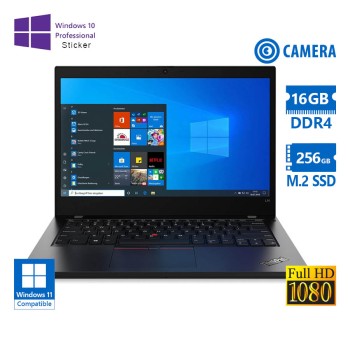 Lenovo (A-) ThinkPad L14 Gen 1 i5-10210U/14\\"FHD/16GB DDR4/256GB M.2 SSD/No ODD/Camera/10P Grade A- R