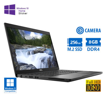 REFURBISHED Dell Latitude 7390 i5-8350U/13.3``FHD/8GB DDR4/256GB M.2 SSD/No ODD/Camera/10H Grade A Refurbished L (No OS)