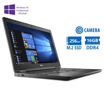 Dell (A-) Latitude 5580 i7-7820HQ/15.6``/16GB DDR4/256GB M.2 SSD/No ODD/Camera/10P Grade A- Refurbis