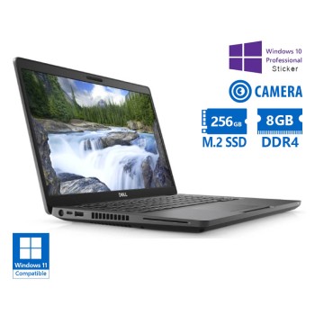 REFURBISHED Dell (A-) Latitude 5400 i5-8365U/14``/8GB DDR4/256GB M.2 SSD/No ODD/Camera/ Grade A- Refurbished (No OS)