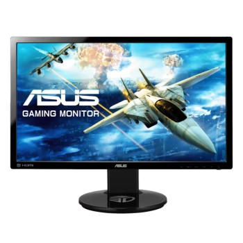 REFURBISHED Used (A-) Monitor Gaming VG248QE WLED TN-144Hz/Asus/24\\"FHD/1920x1080/Wide/Black/w/Speakers/Grade A-/ Grade A