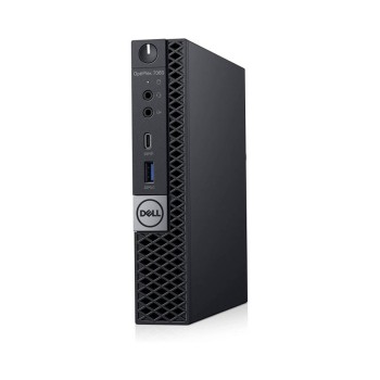 REFURBISHED Dell (A-) Optiplex 7060 DM WiFi i5-8600/8GB DDR4/128GB M.2 SSD/No ODD/ Grade A- Refurbished PC (No OS)